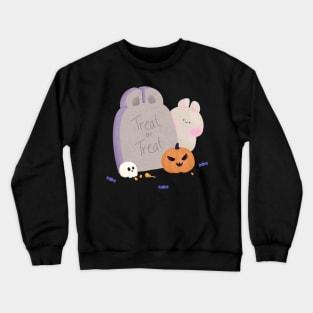 Ghost bunny Crewneck Sweatshirt